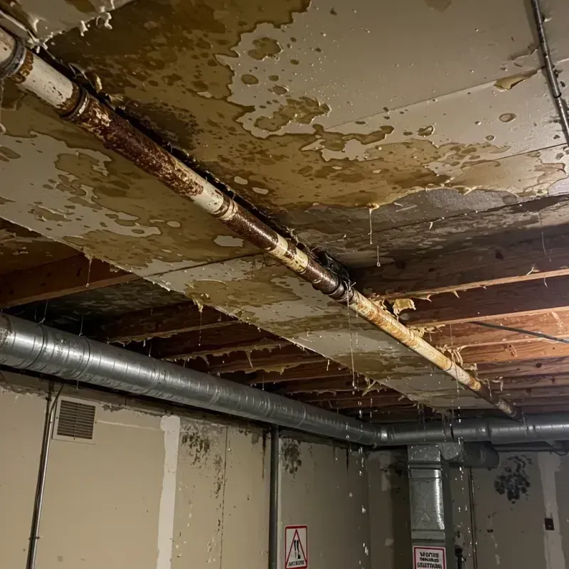 Ceiling Water Damage Repair in Orange County, IN